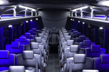 Richmond Charter Bus Interior
