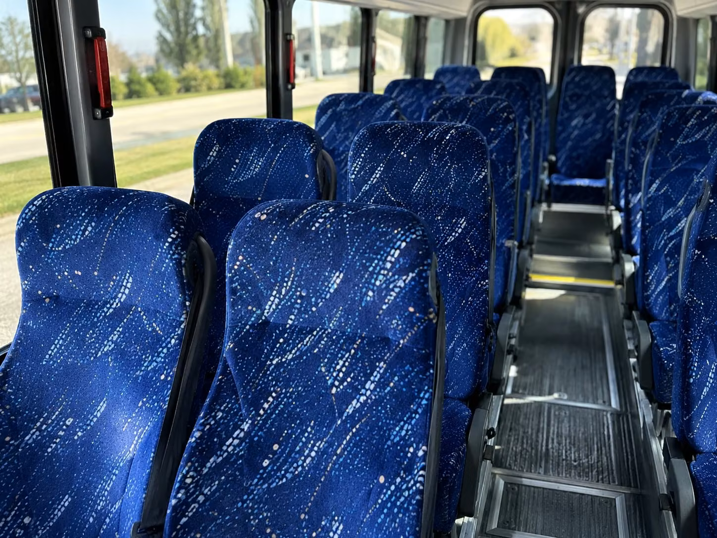 18 passenger minibus inside