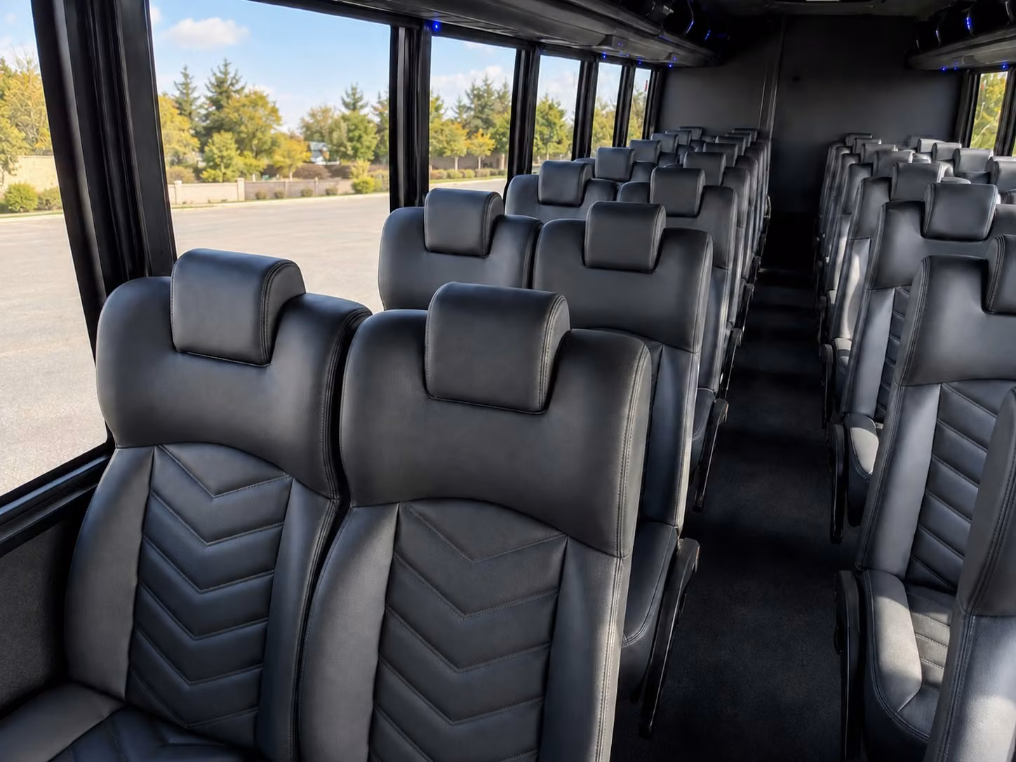20 passenger minibus inside