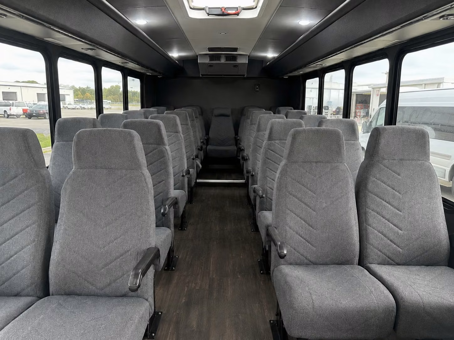 20 passenger minibus interior