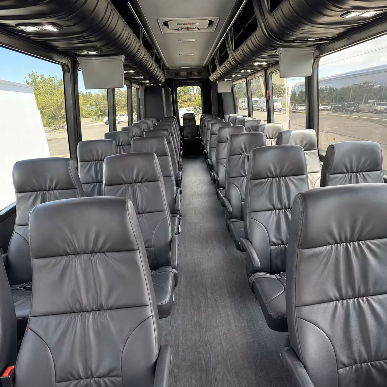 30 passenger minibus interior