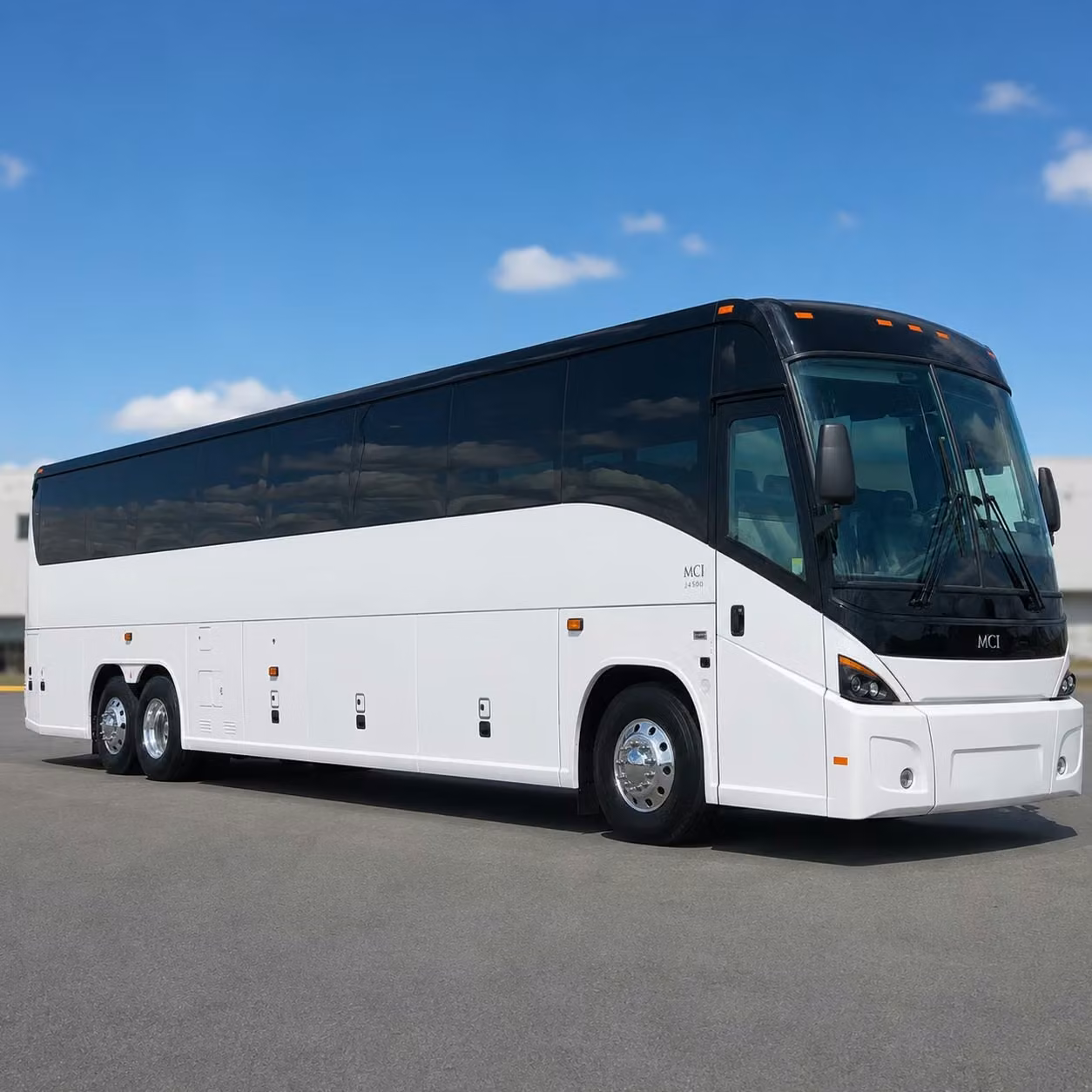 56 passenger charter bus