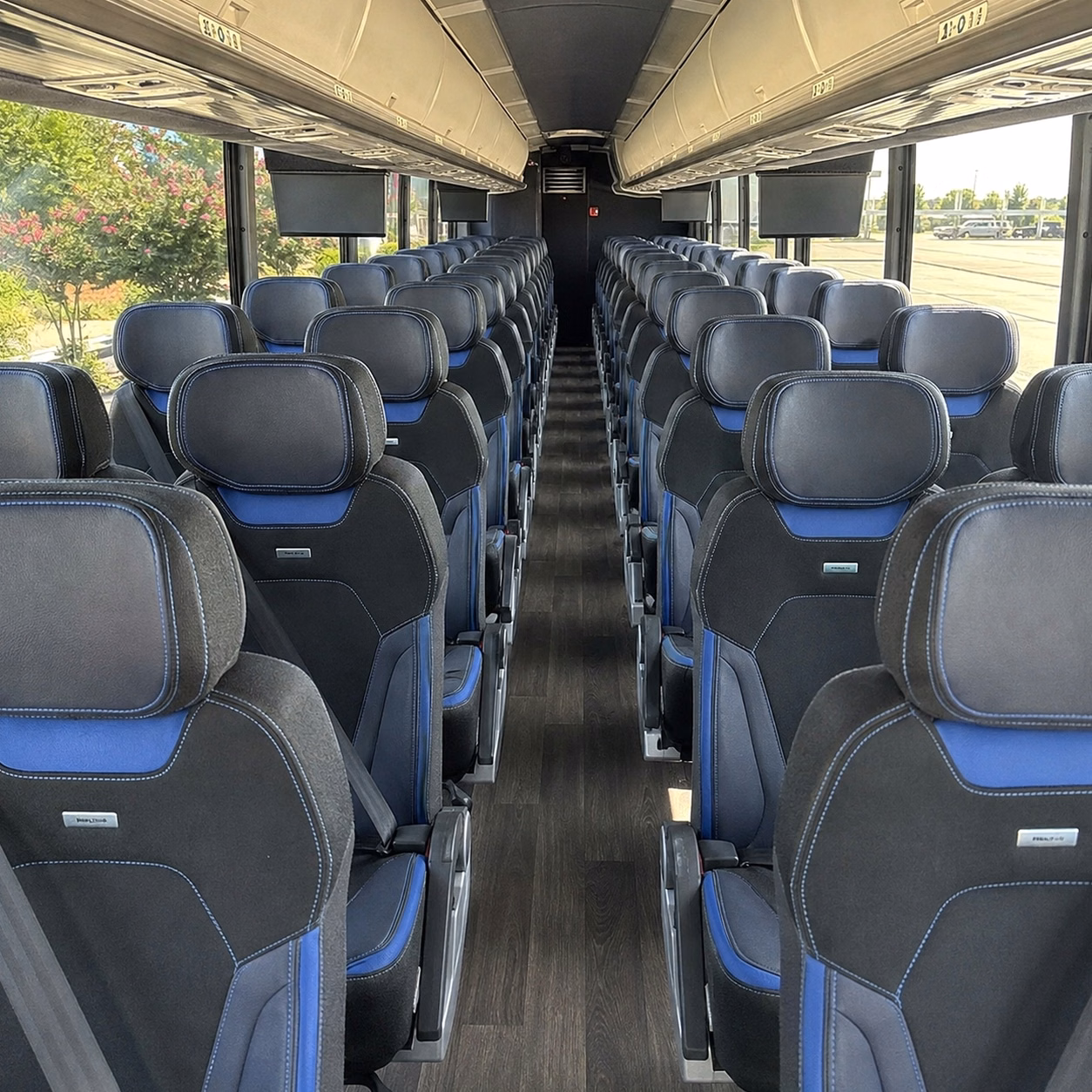 richmond charter bus interior