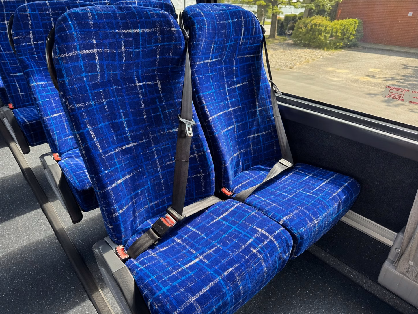 richmond charter bus rental interior