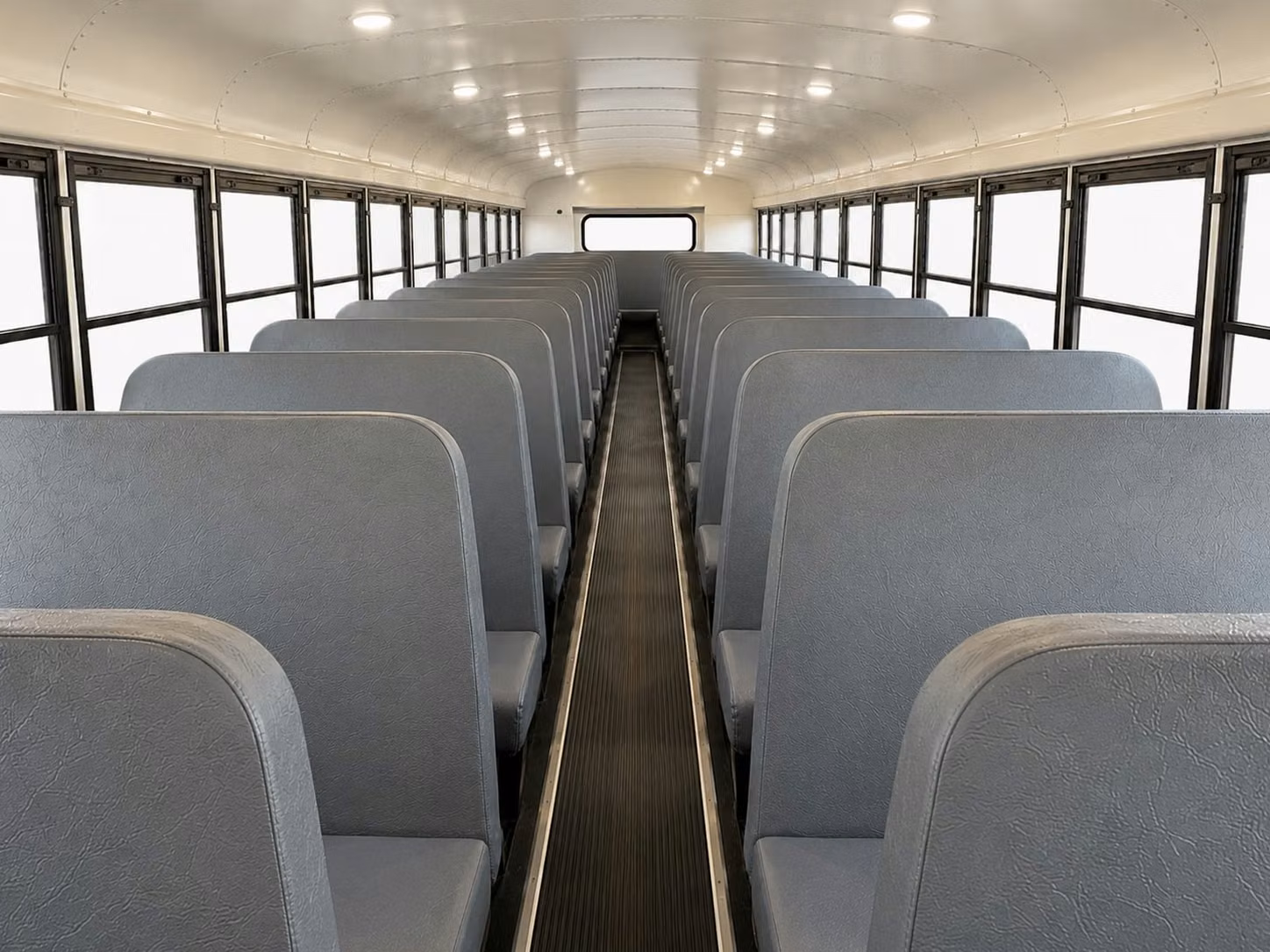 school bus interior